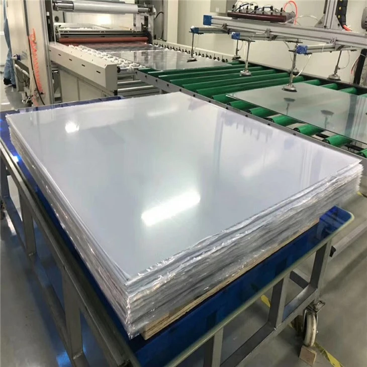 PC PMMA Solid Sheet Extrusion Machine Line factory